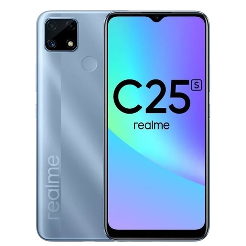 Телефон Realme RMX3195 C25S 64Gb Ram 4Gb Water Blue фото 