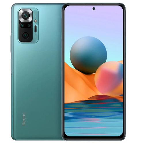 Телефон Xiaomi Redmi Note 10 Pro 256Gb Ram 8Gb Aurora Green фото 