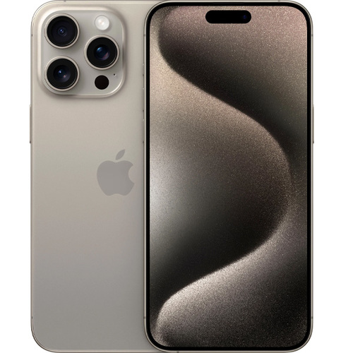 Телефон Apple iPhone 15 Pro Max 512Gb (Dual SIM) A3108 Natural Titanium фото 