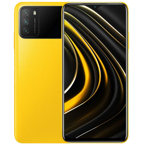 Телефон Poco M3 128GB Ram 4Gb Yellow фото 